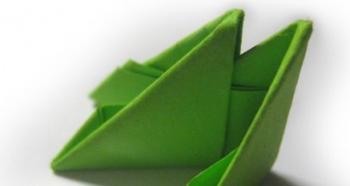 Schemat węża origami Jak zrobić kobrę z modułów
